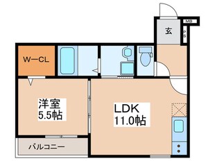 フジパレス住吉遠里小野Ⅲ番館の物件間取画像